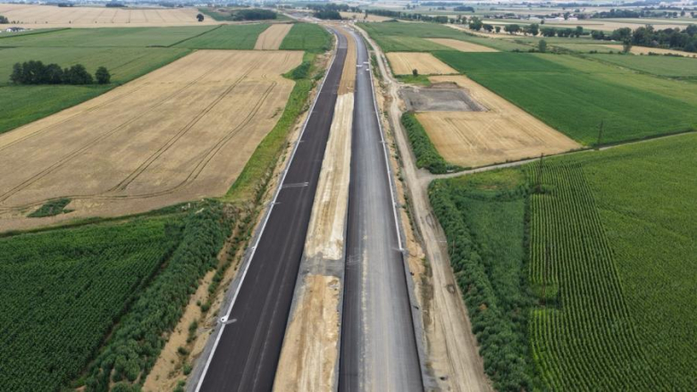 Budowa S8 na odcinku Jordanów-Łagiewniki już na półmetku