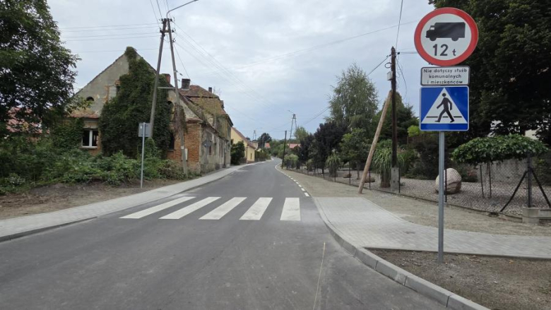 Przebudowa drogi powiatowej na odcinku Brodziszów - Sulisławice dobiegła końca