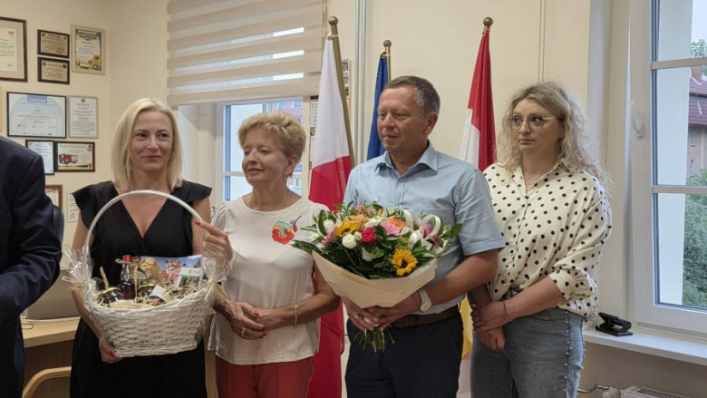 Elżbieta Horowska - pracownica Biblioteki Pedagogicznej.