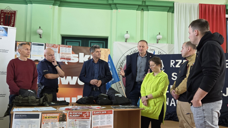 Krajowy Trening Rodzinny w Ząbkowicach Śląskich. Uczestnicy uczyli się reagować na zagrożenia