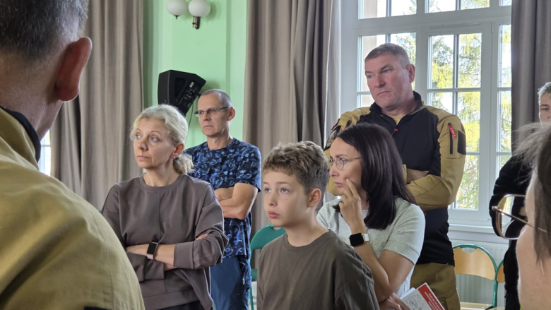 Krajowy Trening Rodzinny w Ząbkowicach Śląskich. Uczestnicy uczyli się reagować na zagrożenia
