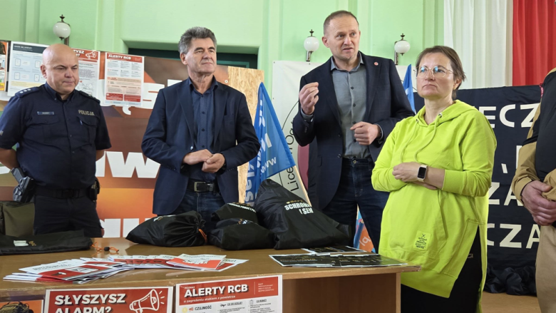 Krajowy Trening Rodzinny w Ząbkowicach Śląskich. Uczestnicy uczyli się reagować na zagrożenia