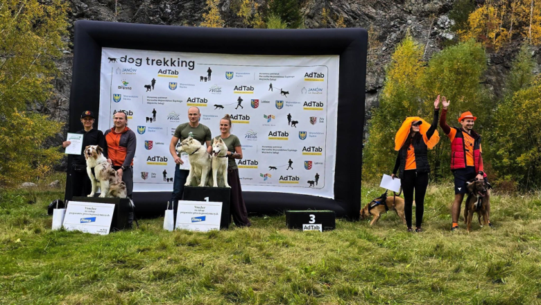Ponad 220 zawodników na finale Pucharu Polski w dogtrekkingu w Złotym Stoku