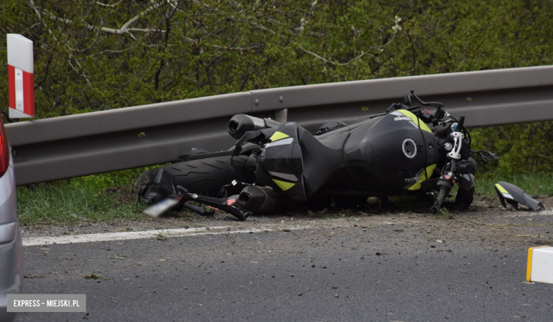 Śmiertelny wypadek z udziałem motocyklisty w Szklarach