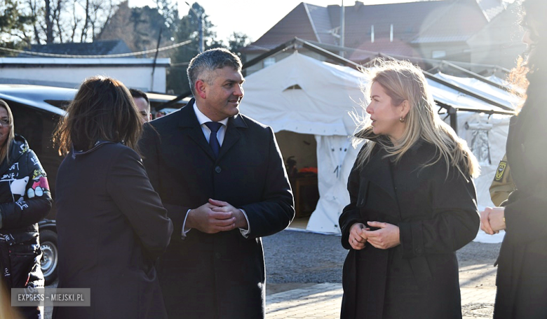 Konferencja prasowa w Olbrachcicach Wielkich