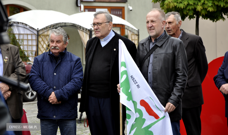 Uroczyste otwarcie wystawy plenerowej „Tu rodziła się »Solidarność« Rolników"