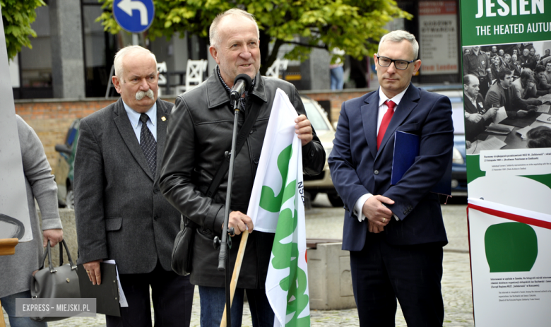 Uroczyste otwarcie wystawy plenerowej „Tu rodziła się »Solidarność« Rolników"