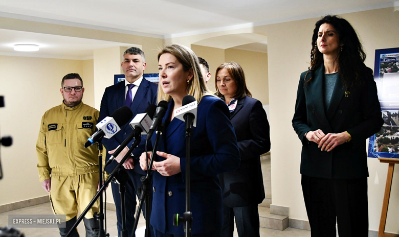 Konferencja prasowa w Olbrachcicach Wielkich