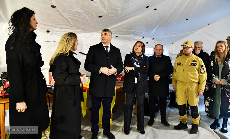 Konferencja prasowa w Olbrachcicach Wielkich