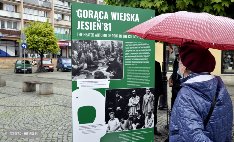 Uroczyste otwarcie wystawy plenerowej „Tu rodziła się »Solidarność« Rolników"