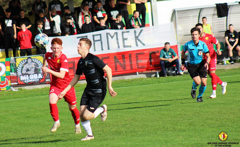 IV liga: Zamek Kamieniec Ząbkowicki 1:3 (1:0) Górnik Wałbrzych