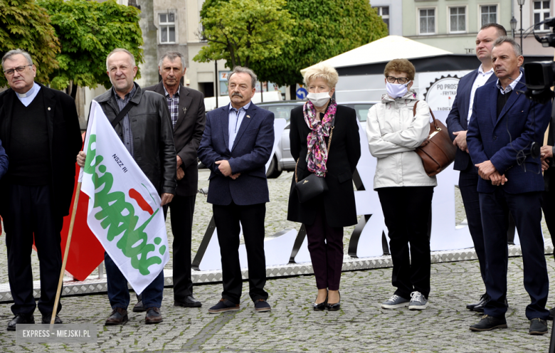 Uroczyste otwarcie wystawy plenerowej „Tu rodziła się »Solidarność« Rolników"