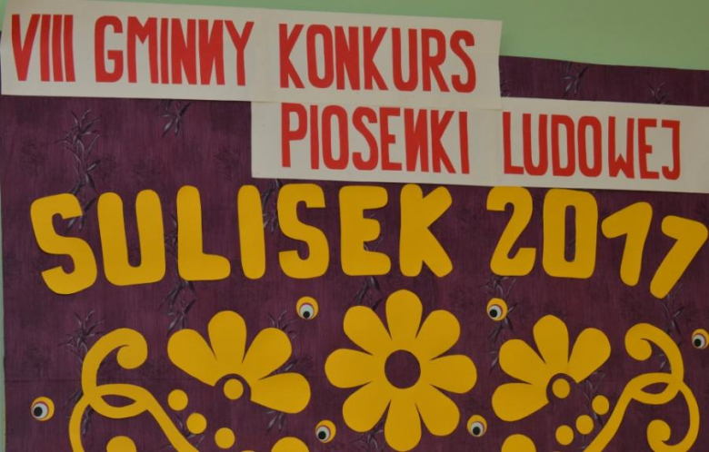 Ósmy Gminny Konkurs Piosenki Ludowej „Sulisek 2017”