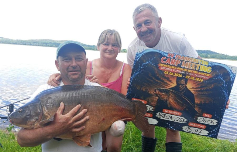 22 karpie i rekordowe wyniki! 15. edycja Frankenstein Carp Meeting z historycznym wynikiem