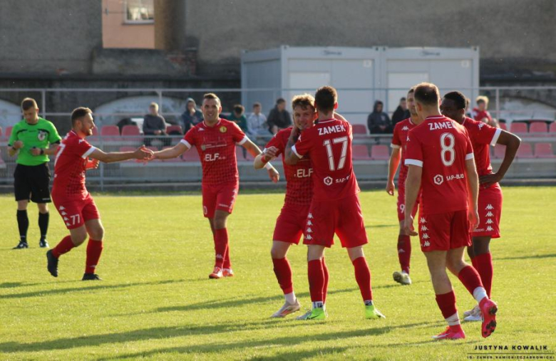 Klasa okręgowa: Zamek Kamieniec Ząbkowicki 4:0 (1:0)  Pogoń Pieszyce