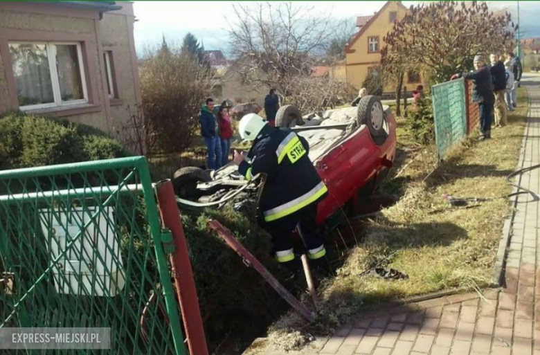 Kolizja w Kamieńcu Ząbkowickim