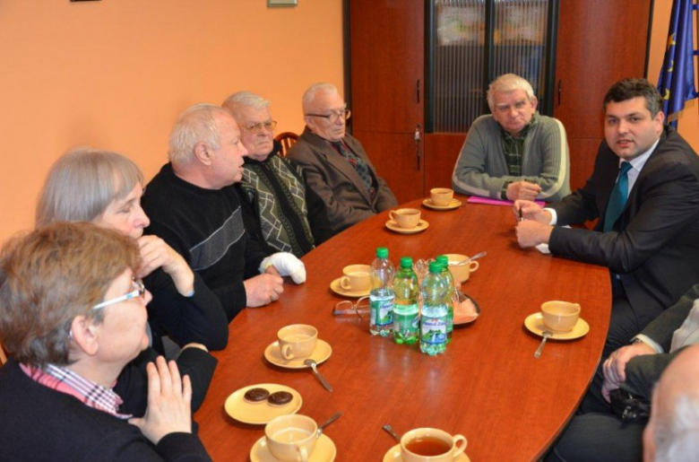 Spotkanie Rady Seniorów z Burmistrzem Ząbkowic Śl.