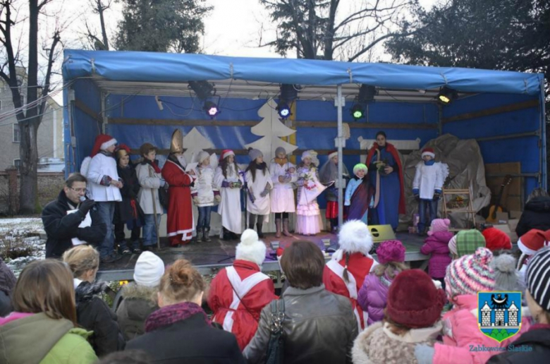 Święty Mikołaj na placu przy kościele św. Anny