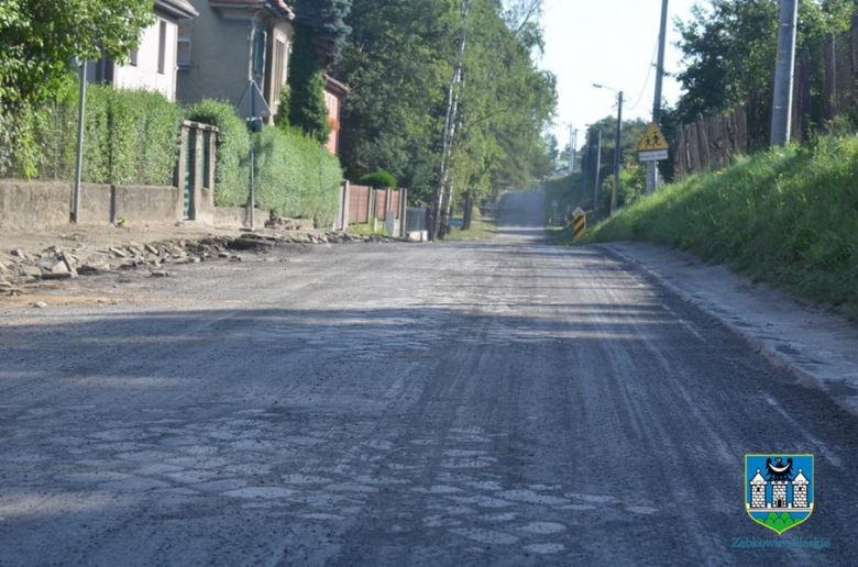 Remont ul. Kusocińskiego w Ząbkowicach Śląskich