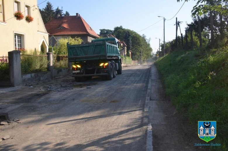 Remont ul. Kusocińskiego w Ząbkowicach Śląskich