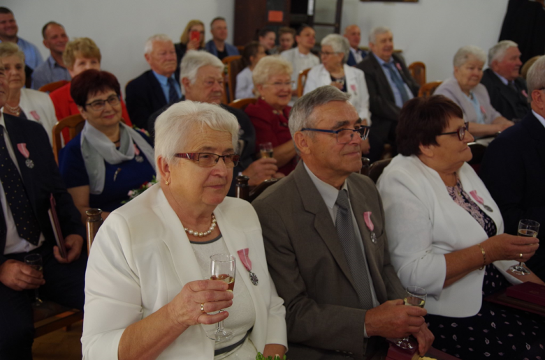 Uroczystość 50-lecia pożycia małżeńskiego w Ziębicach