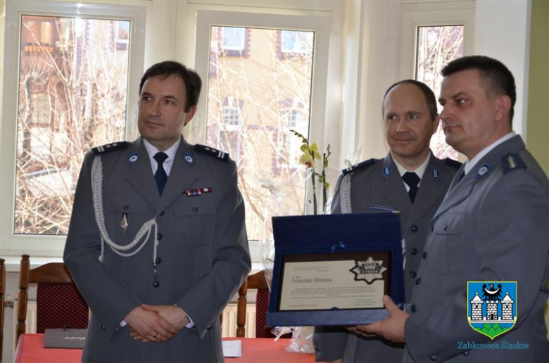 Pożegnanie Komendanta Powiatowego Policji w Ząbkowicach Śląskich