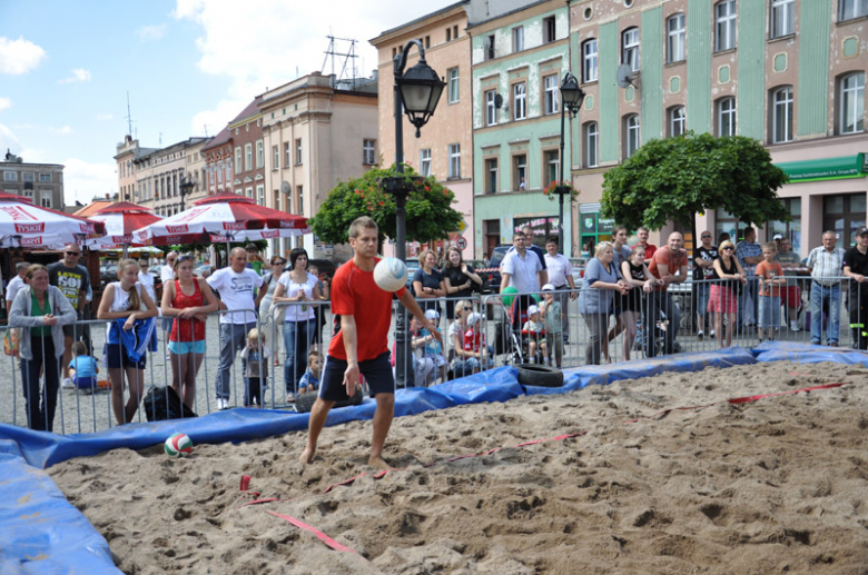 Plaża w centrum miasta