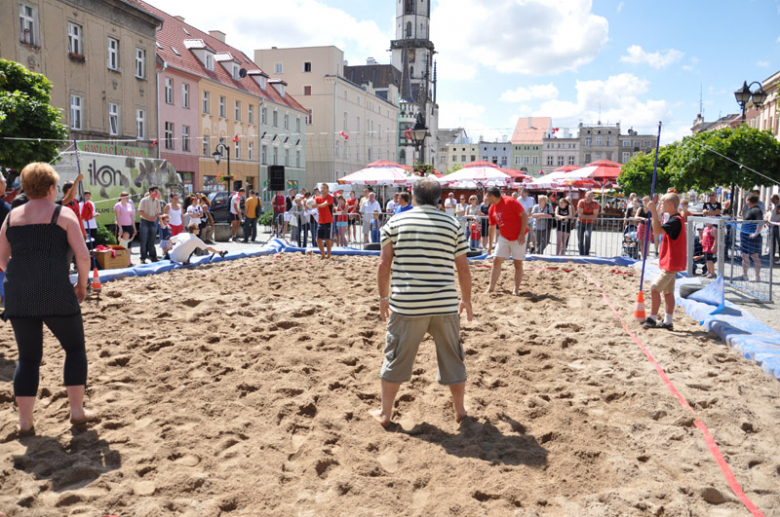 Plaża w centrum miasta