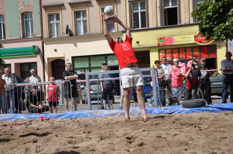 Plaża w centrum miasta