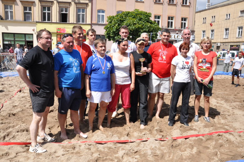 Plaża w centrum miasta