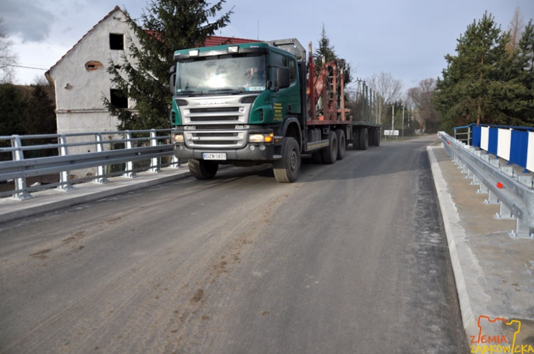 Otwarcie mostu w Ożarach