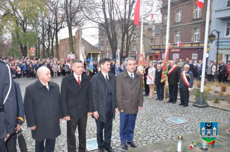 97. rocznica odzyskania Niepodległości przez Polskę. Uroczystości w Ząbkowicach Śląskich