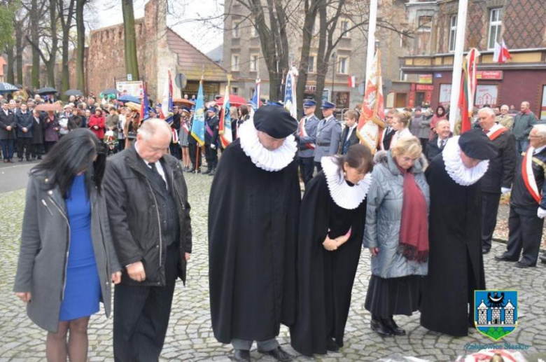 97. rocznica odzyskania Niepodległości przez Polskę. Uroczystości w Ząbkowicach Śląskich