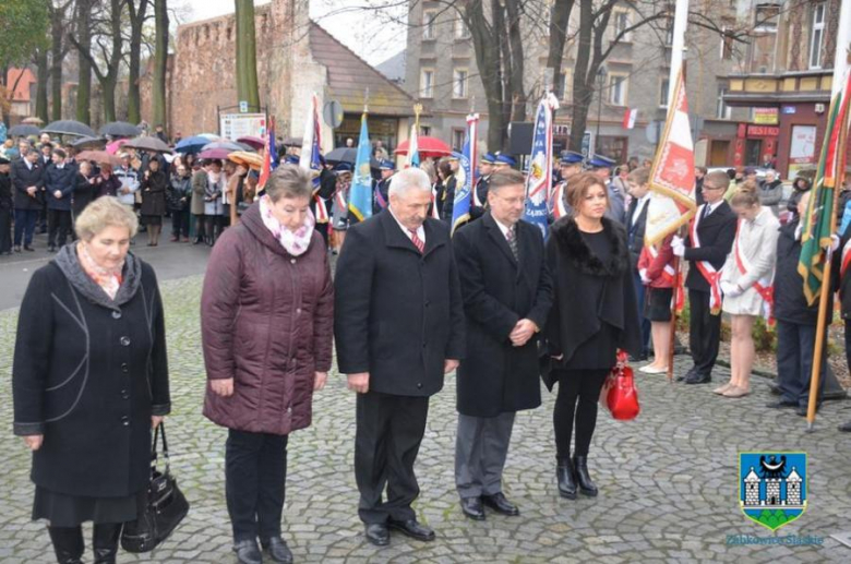 97. rocznica odzyskania Niepodległości przez Polskę. Uroczystości w Ząbkowicach Śląskich