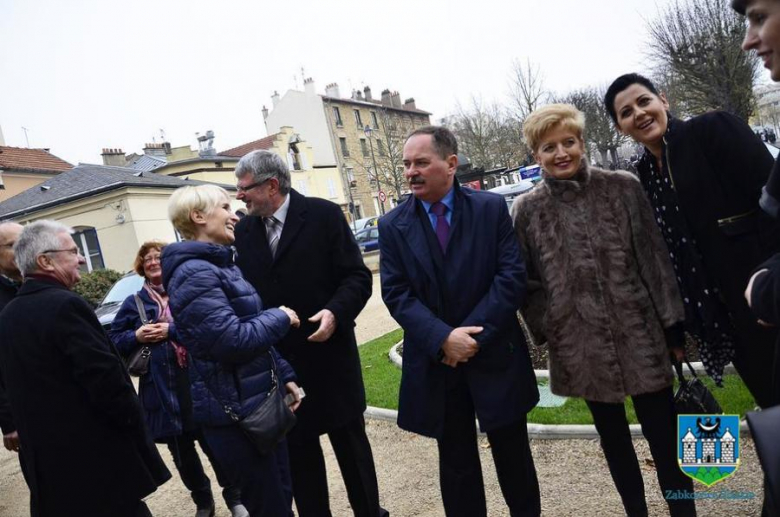 Ząbkowicki magistrat we Francji reprezentowali Ewa Figzał i Andrzej Dominik