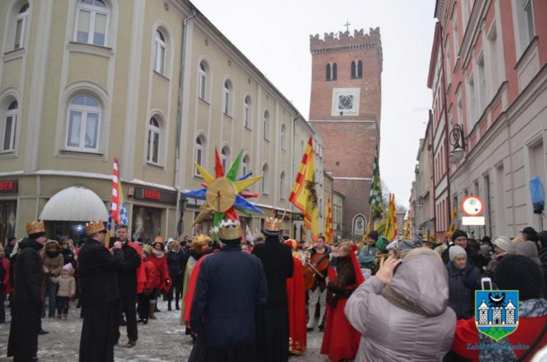 Tegoroczny Orszak Trzech Króli cieszył się sporym zainteresowaniem w Ząbkowicach Śląskich