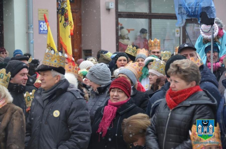 Tegoroczny Orszak Trzech Króli cieszył się sporym zainteresowaniem w Ząbkowicach Śląskich