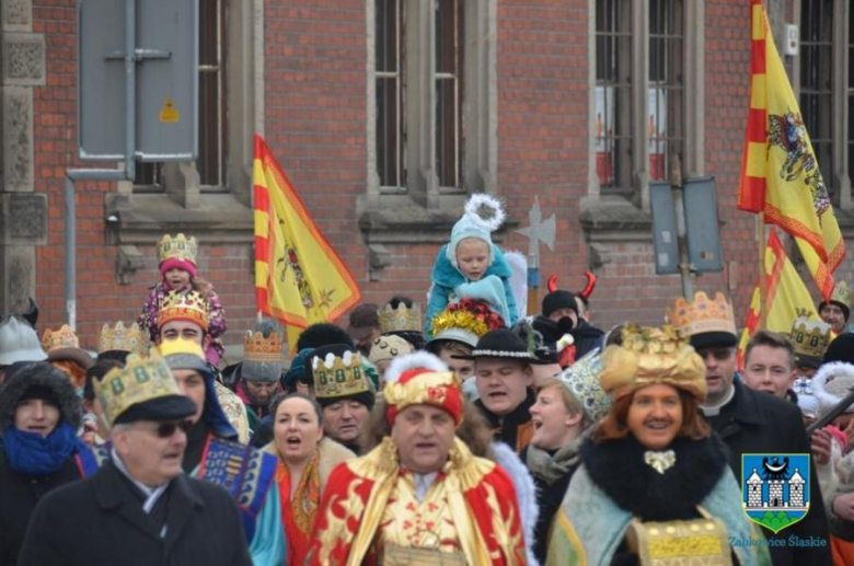 Tegoroczny Orszak Trzech Króli cieszył się sporym zainteresowaniem w Ząbkowicach Śląskich