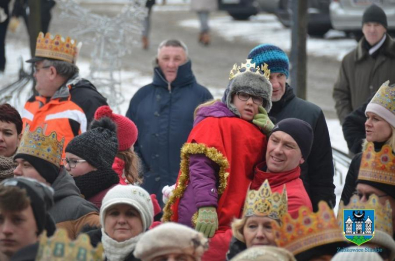 Tegoroczny Orszak Trzech Króli cieszył się sporym zainteresowaniem w Ząbkowicach Śląskich