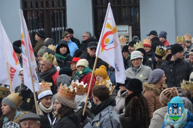 Tegoroczny Orszak Trzech Króli cieszył się sporym zainteresowaniem w Ząbkowicach Śląskich