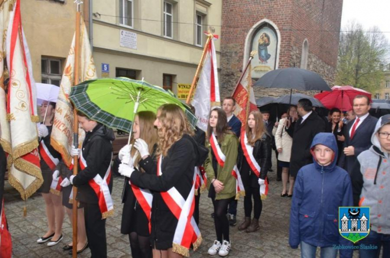 Obchody 225 rocznicy uchwalenia Konstytucji 3 Maja w Ząbkowicach Śląskich