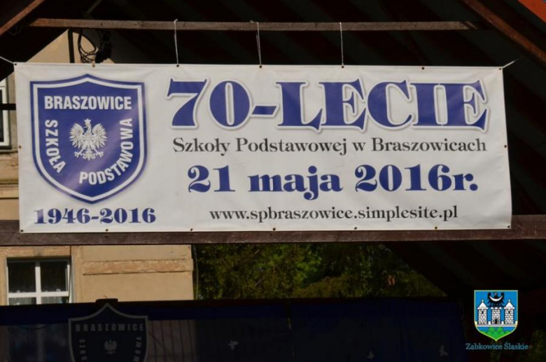 70-lecie szkoły podstawowej w Braszowicach