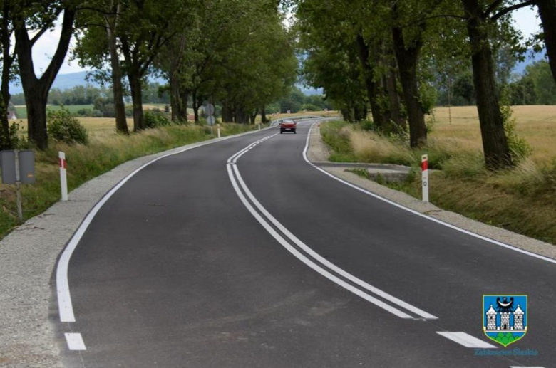 Dobiegł końca remont drogi wojewódzkiej nr 382 - Kamieniec Ząbkowicki - Ząbkowice Śląskie