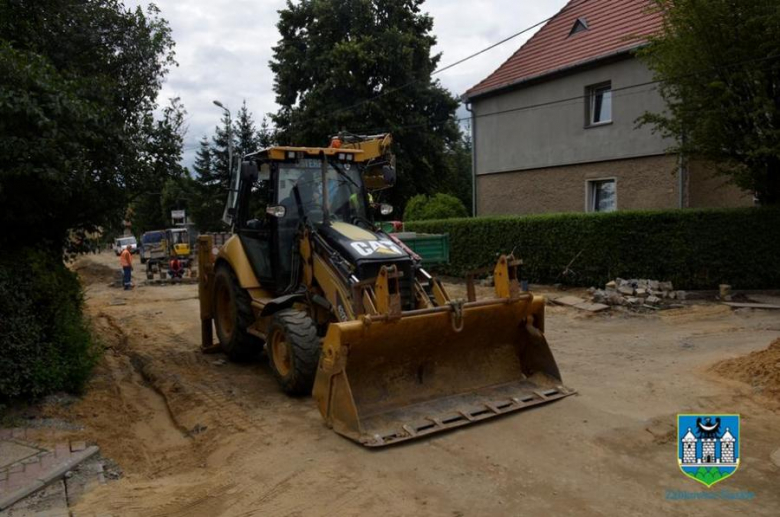 Remont ul. Żeromskiego w Ząbkowicach Śląskich