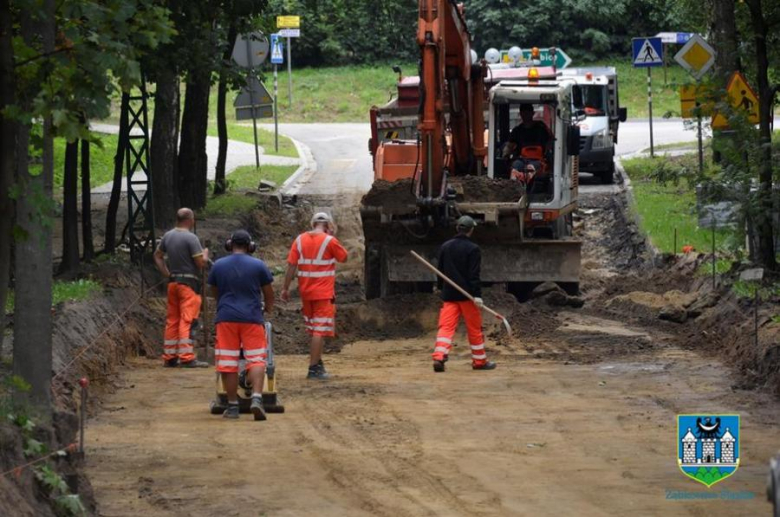 Remont ul. Żeromskiego w Ząbkowicach Śląskich