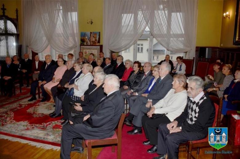 Uroczystość długoletniego pożycia małżeńskiego w Ząbkowicach Śląskich