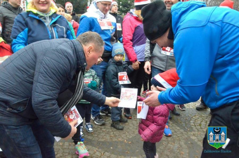 Rodzinny Bieg Mikołajkowy w Ząbkowicach Śląskich