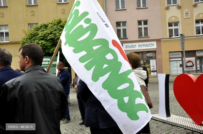 Uroczyste otwarcie wystawy plenerowej „Tu rodziła się »Solidarność« Rolników"