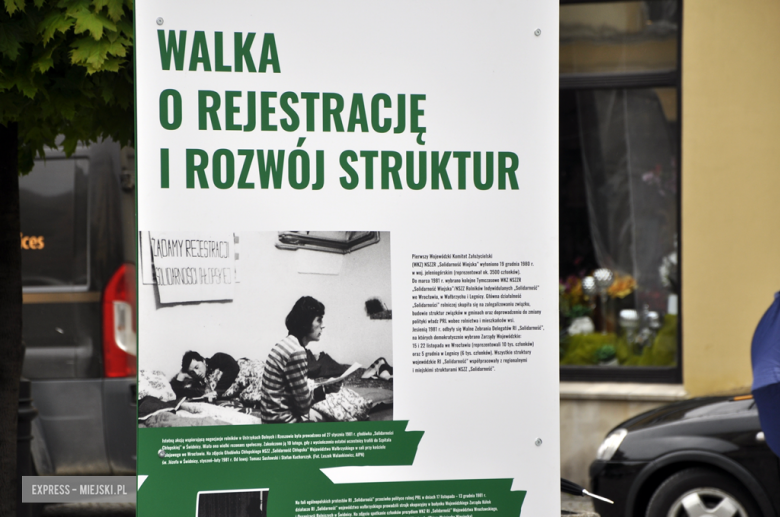 Uroczyste otwarcie wystawy plenerowej „Tu rodziła się »Solidarność« Rolników"