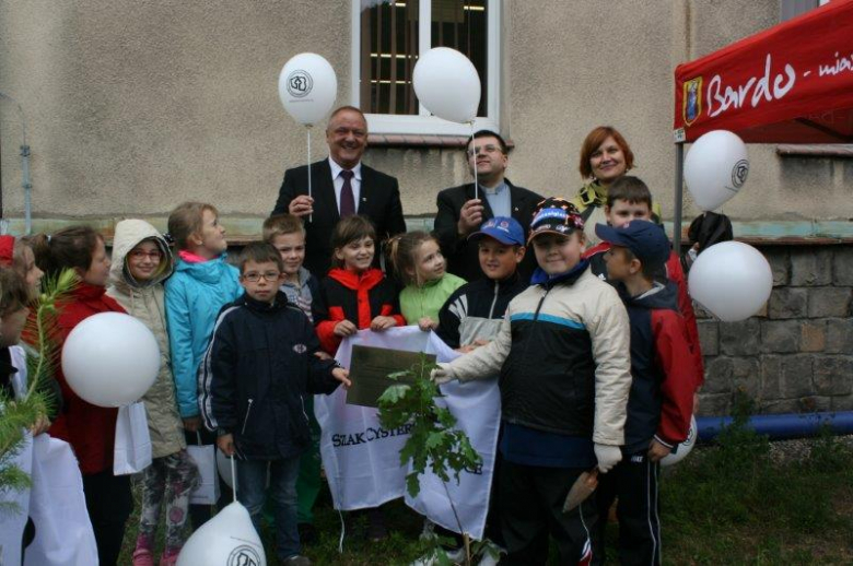 Sadzenie dęba cysterskiego